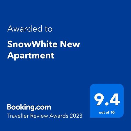 Snowwhite New Apartment Belgrado Buitenkant foto